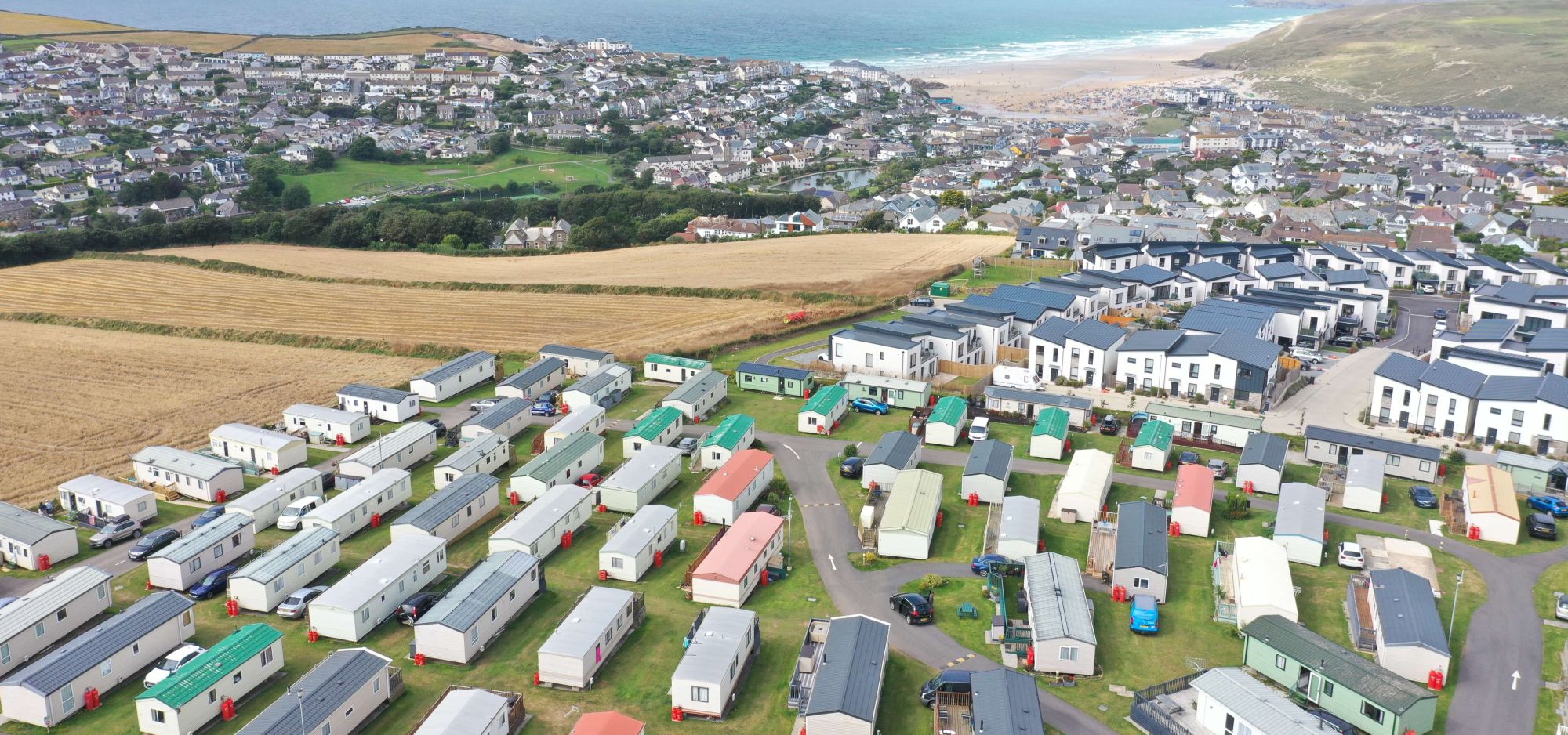 Liskey Hill Holiday Park Cornwall, Caravan Park Perranporth
